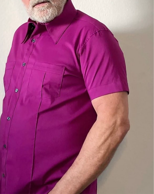 Fuchsia Short Sleeve Shirt