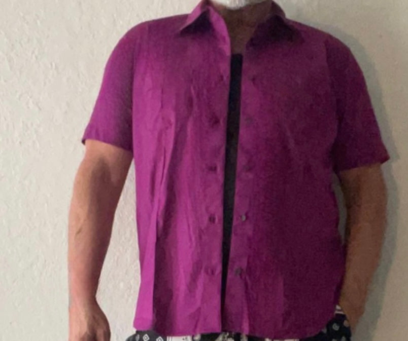 Fuchsia Short Sleeve Shirt