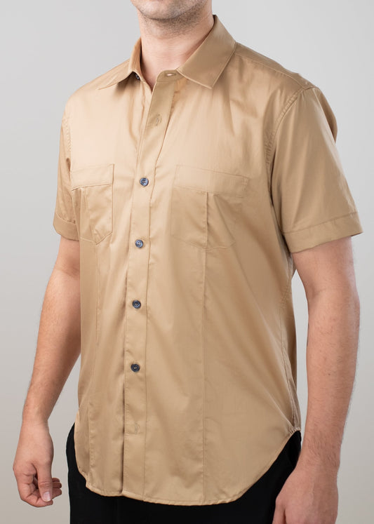 Khaki Short Sleeve Shirt