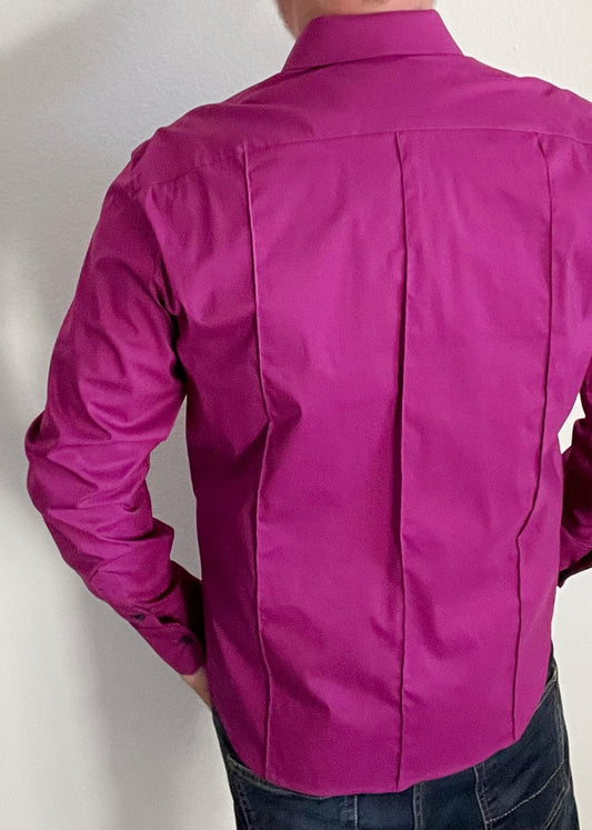 Fuchsia Long Sleeve Shirt